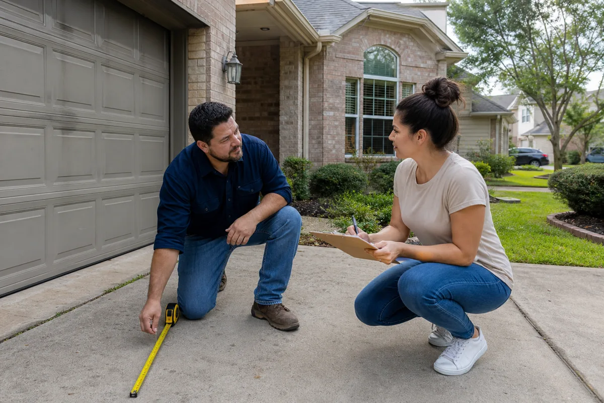 Questions to Ask Before Driveway Replacement at an Atascocita, Texas home