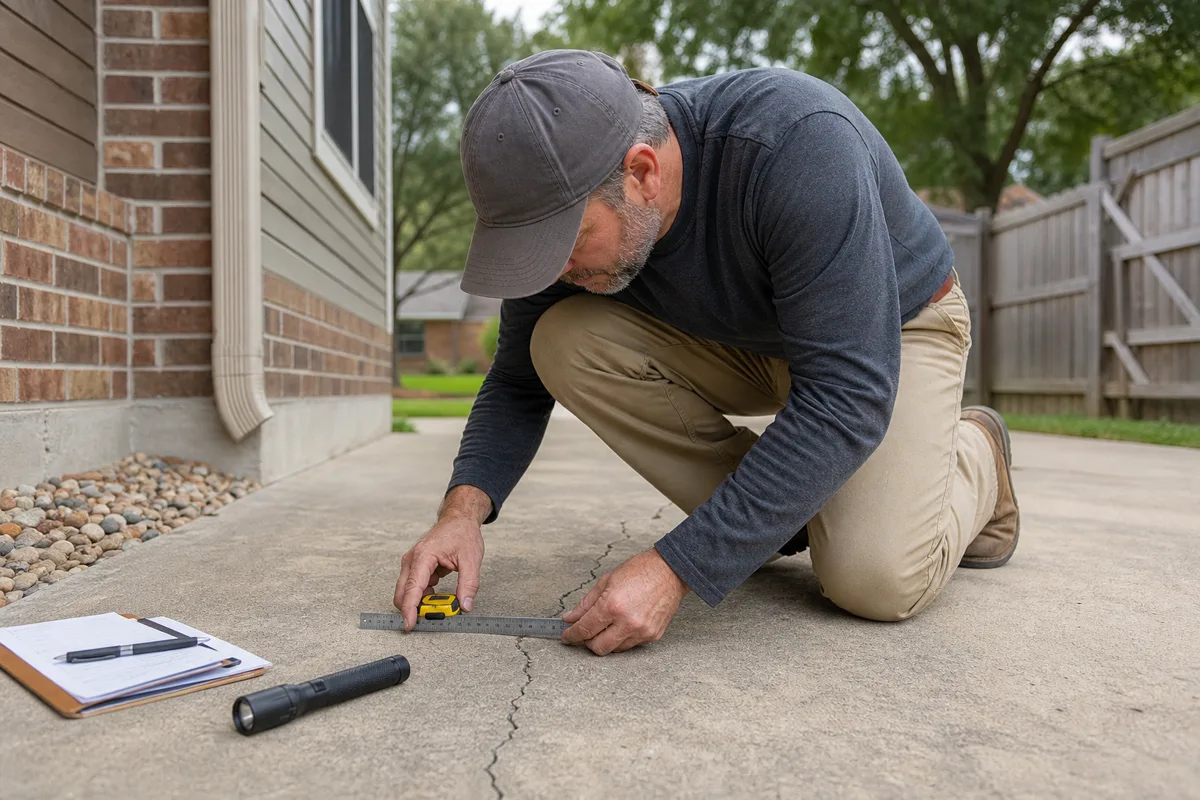 Signs a Concrete Slab Needs Professional Assessment at an Atascocita, Texas home